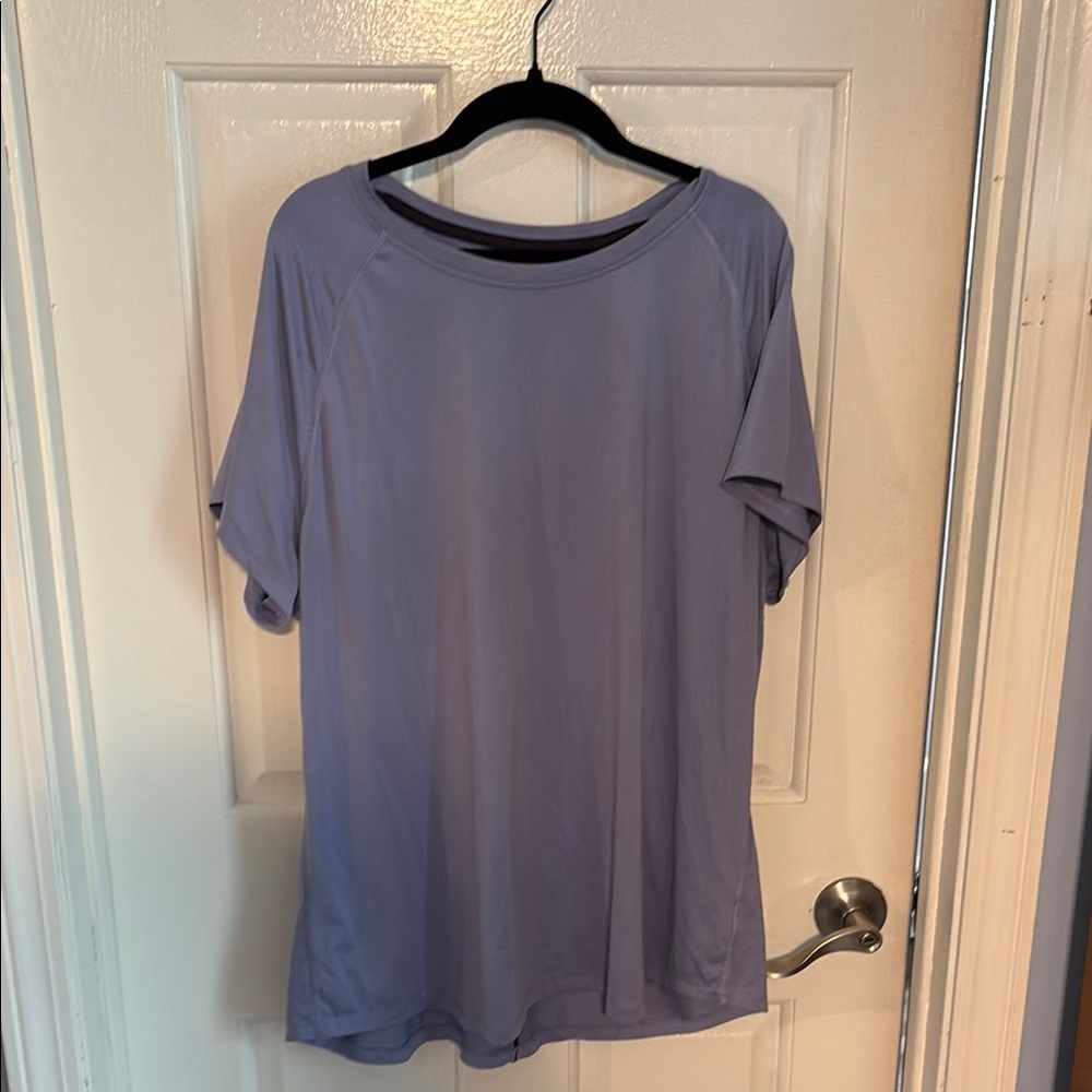 Champion Purple Relaxed Short Sleeve T-Shirt